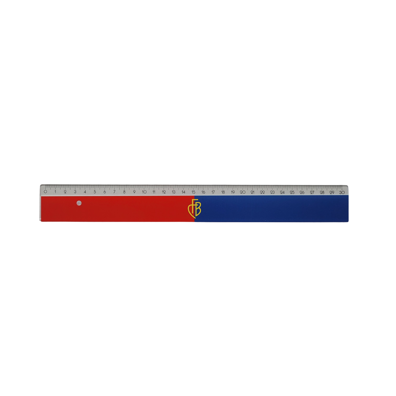 Lineal rotblau Mono, 30cm
