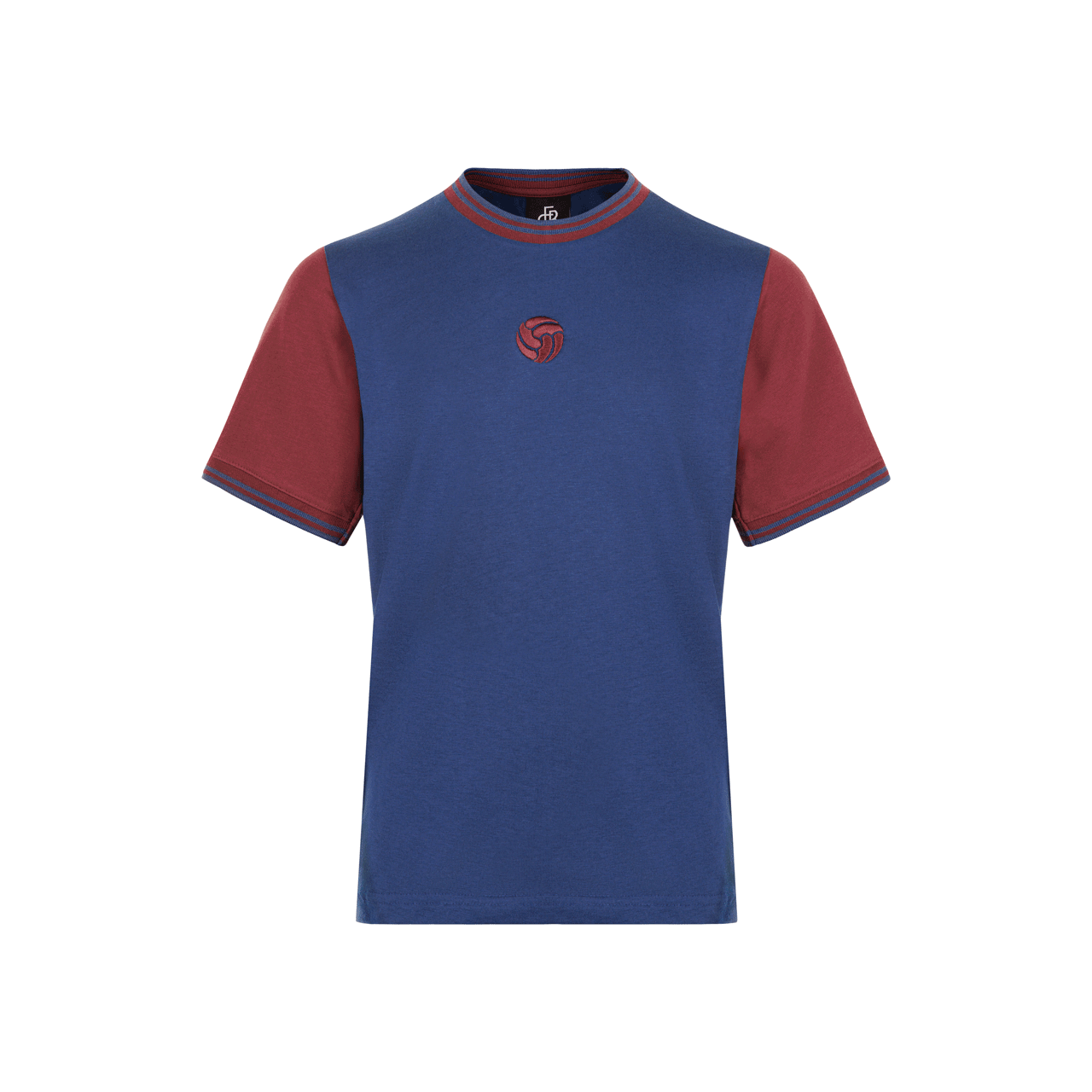 T-Shirt Kids rotblau Ball