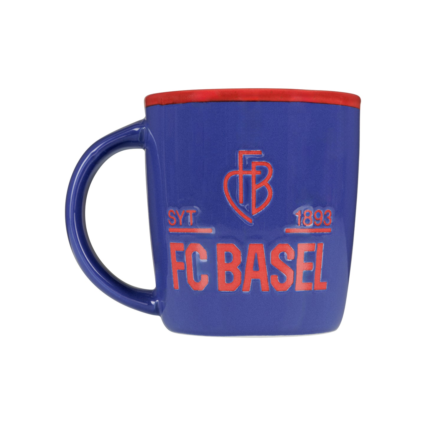 Tasse rotblau syt 1893
