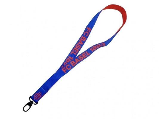 Lanyard FC Basel 1893 rotblau