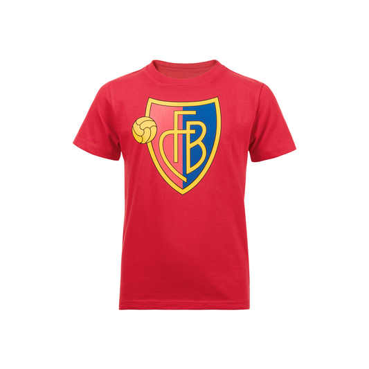 T-Shirt Kids rot Wappen