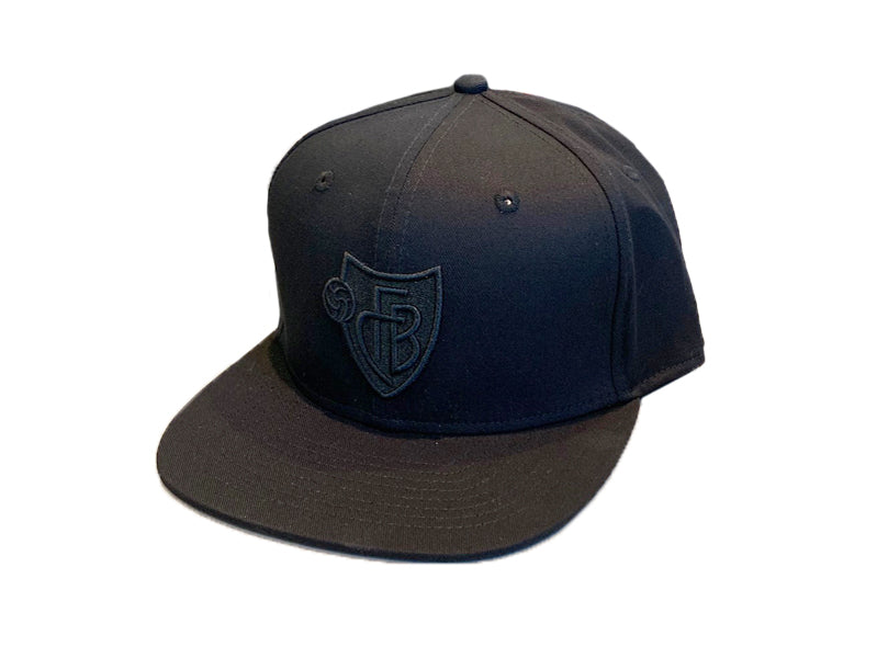 Cap black/black flat