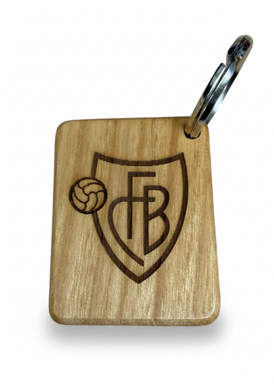 Holz-Schlüsselanhänger Wappen