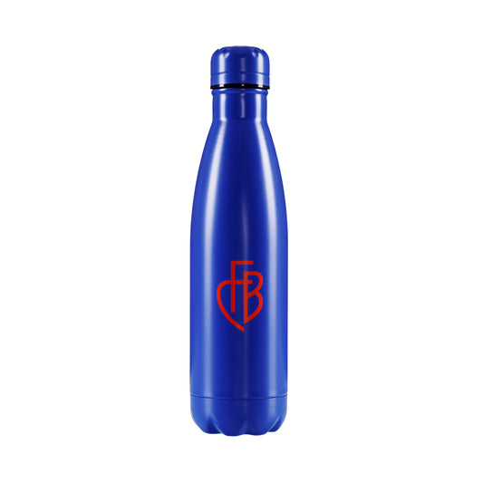 Trinkflasche Mono blau