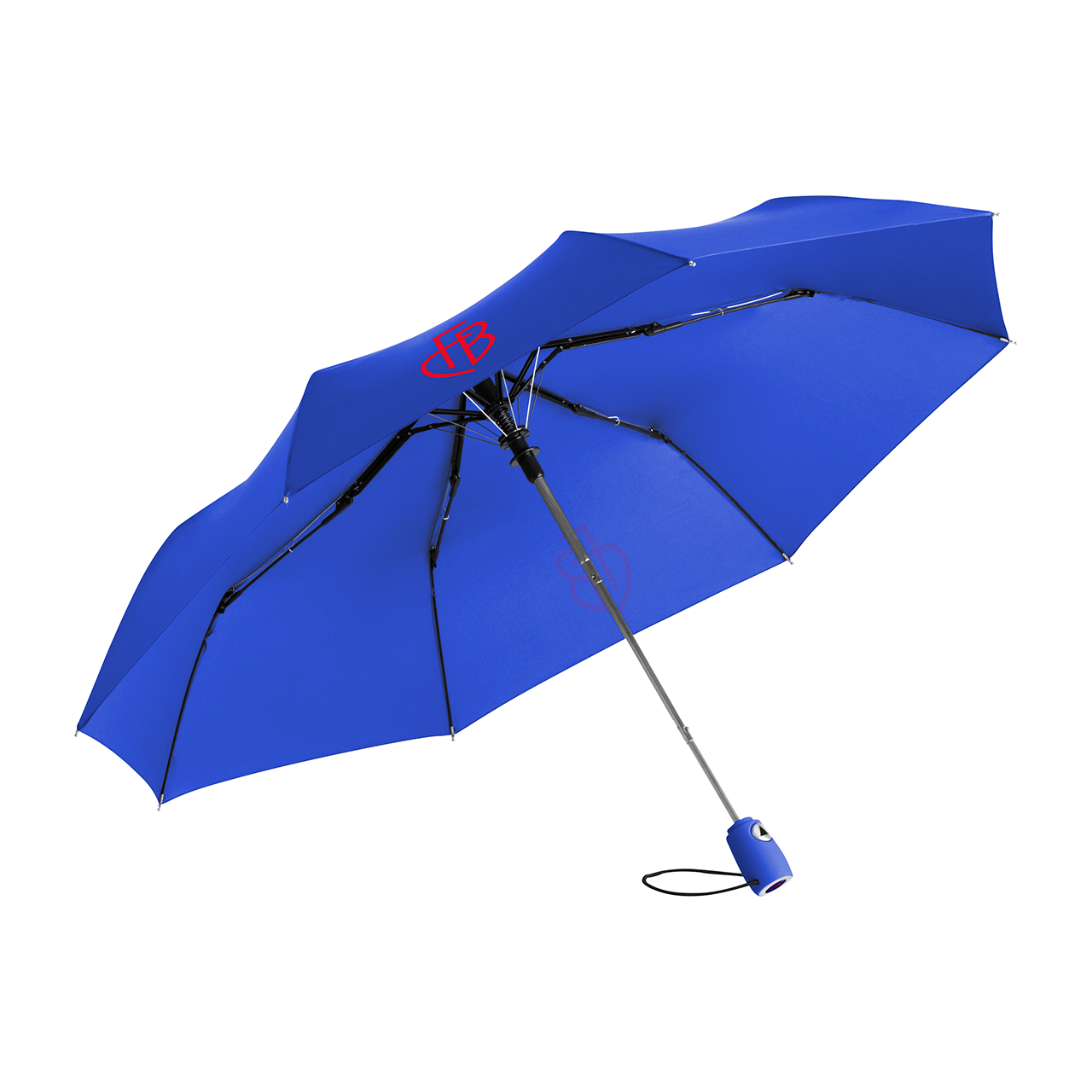 Taschenschirm euroblau Monogram