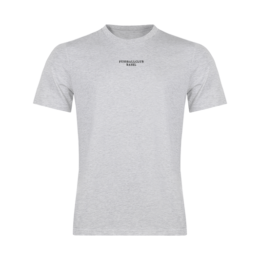 T-Shirt hellgrau Fussballclub Brick