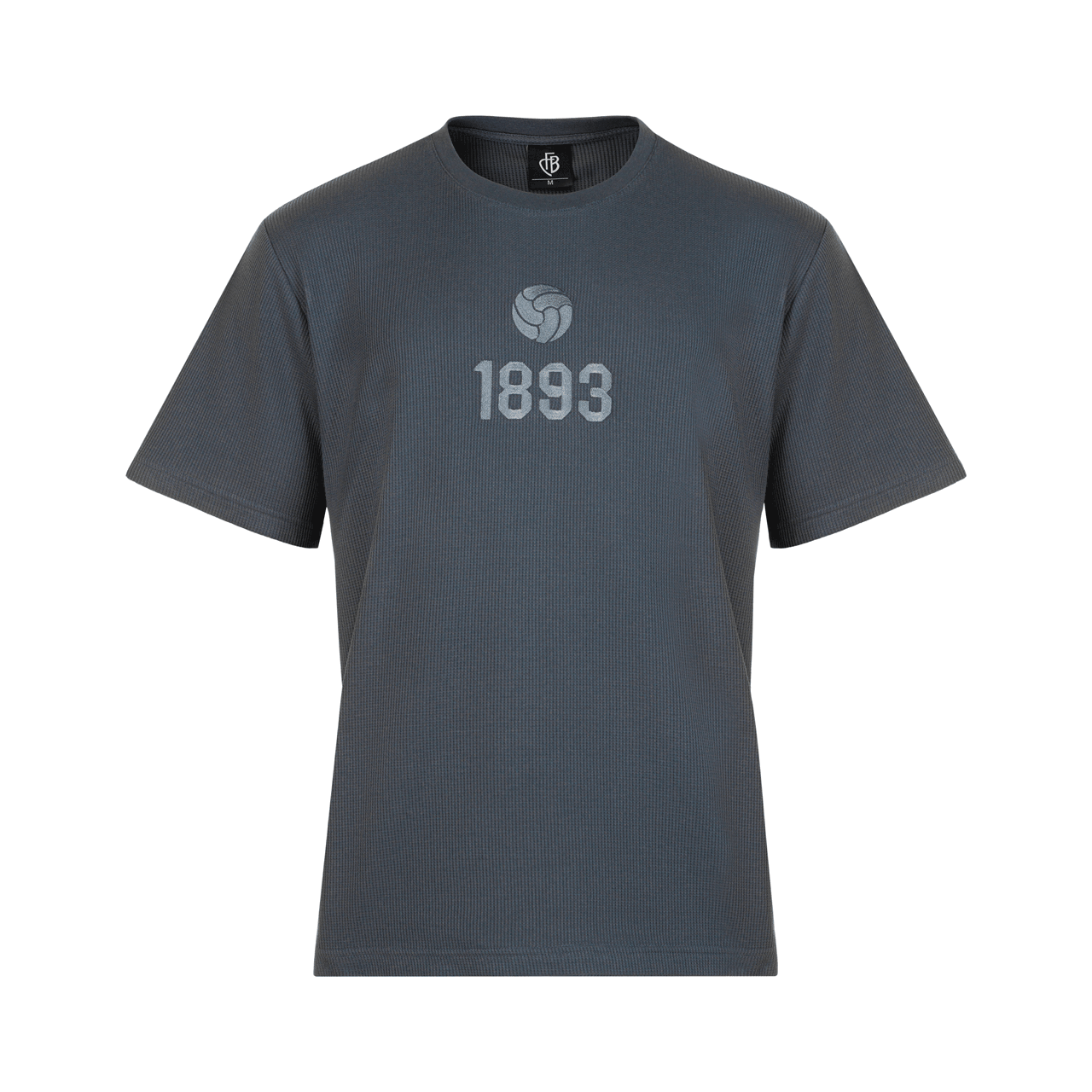 T-Shirt Waffle grau