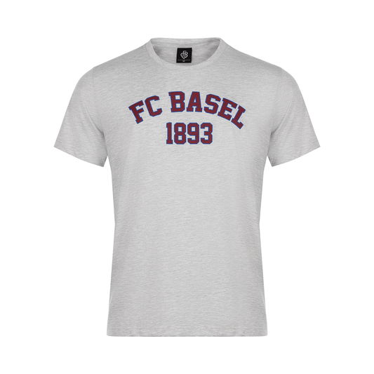 T-Shirt College grau