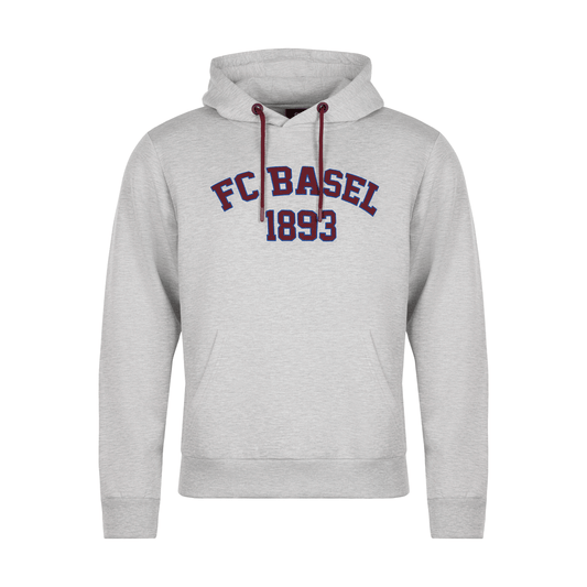 Hoodie College grau
