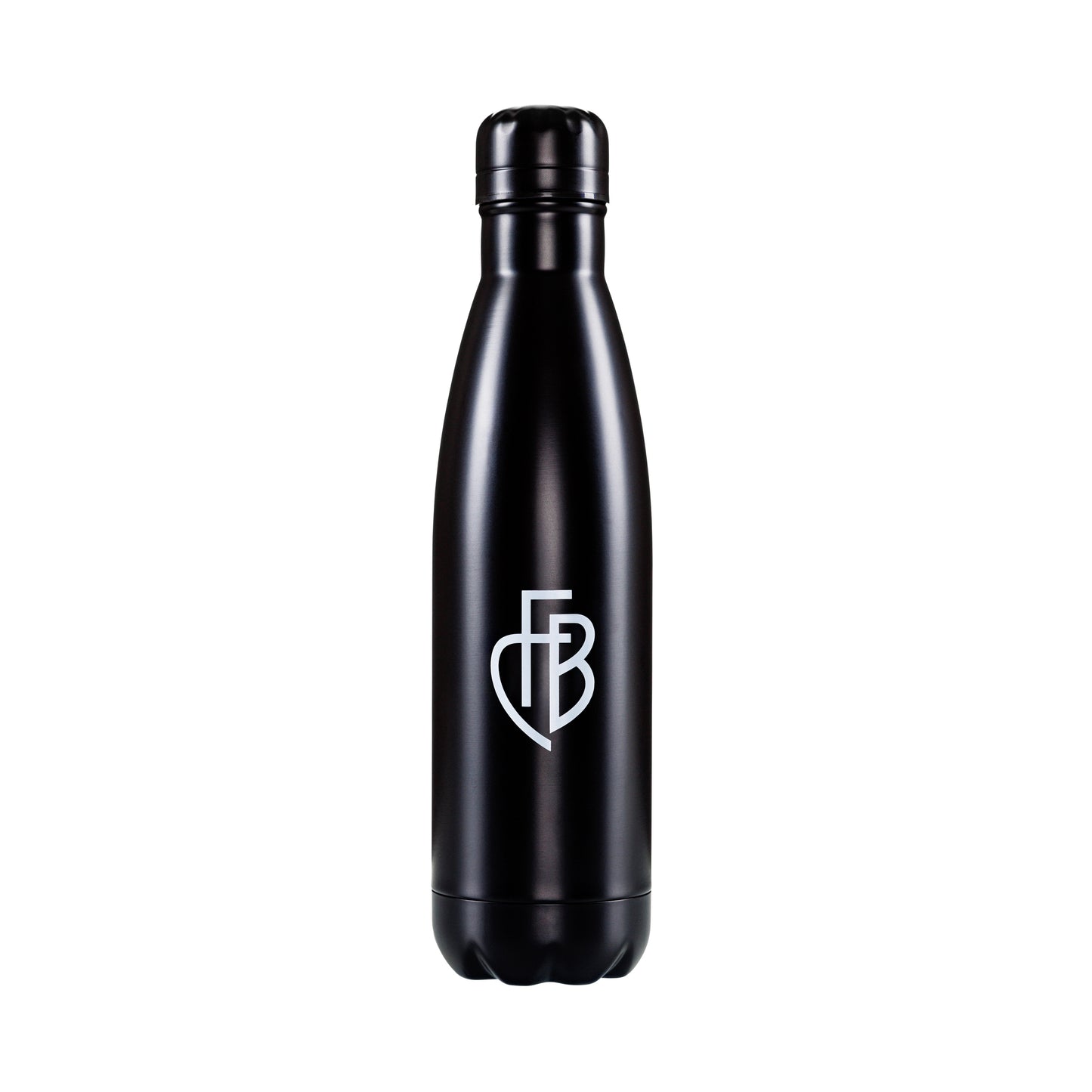 Trinkflasche Mono schwarz