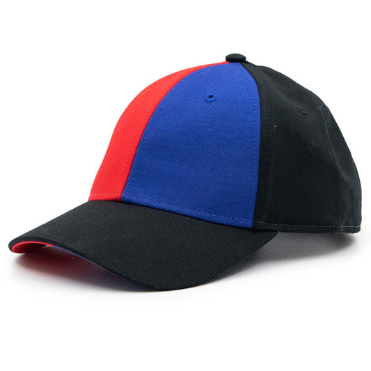 Cap schwarz/rotblau