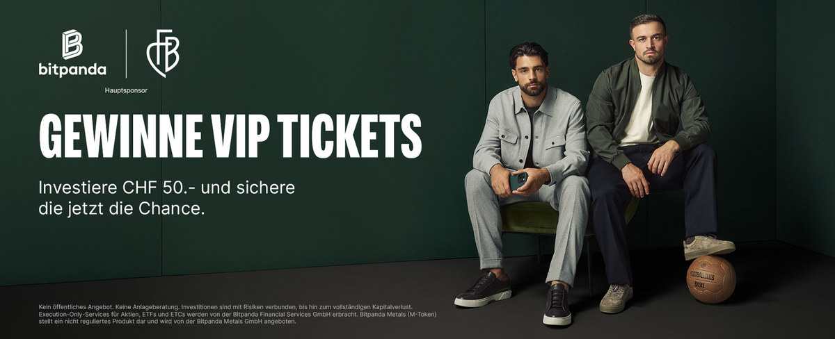 Bitpanda x FC Basel – Gewinne VIP Tickets