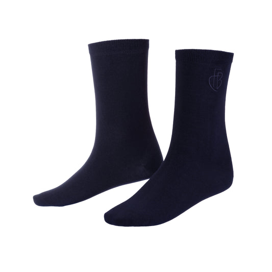 Businesssocken Doppelpack Mono