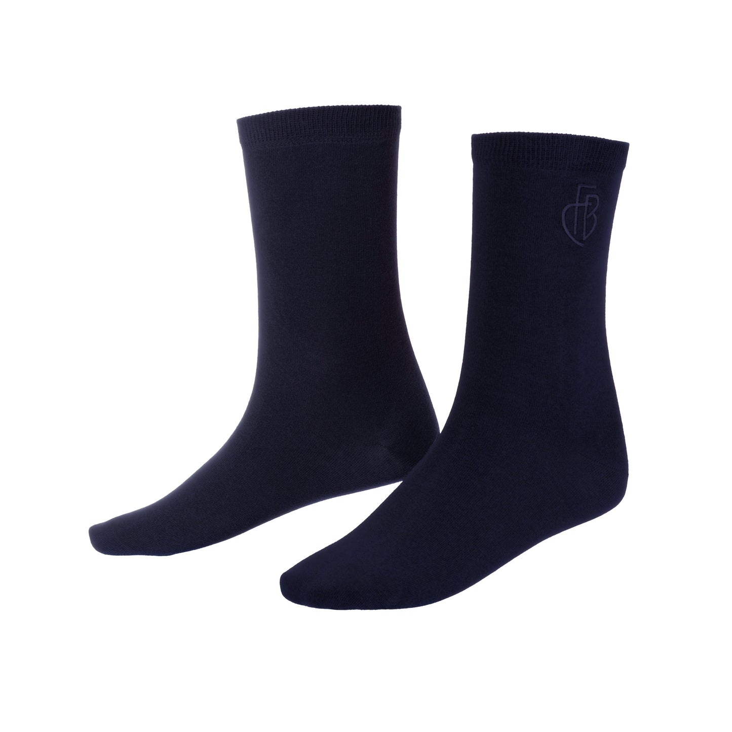 Businesssocken Doppelpack Mono