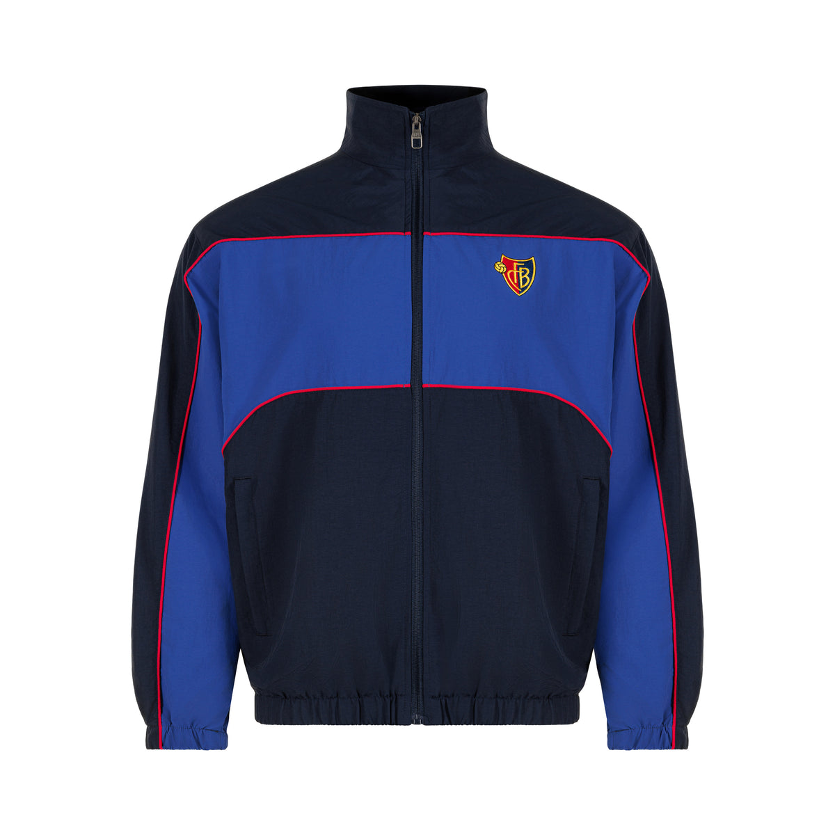 Poly Trainerjacke Kids blau